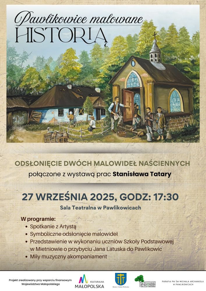 pawlikowice malowane historia – wydarzenie kulturalne Wieliczka plakat.jpg