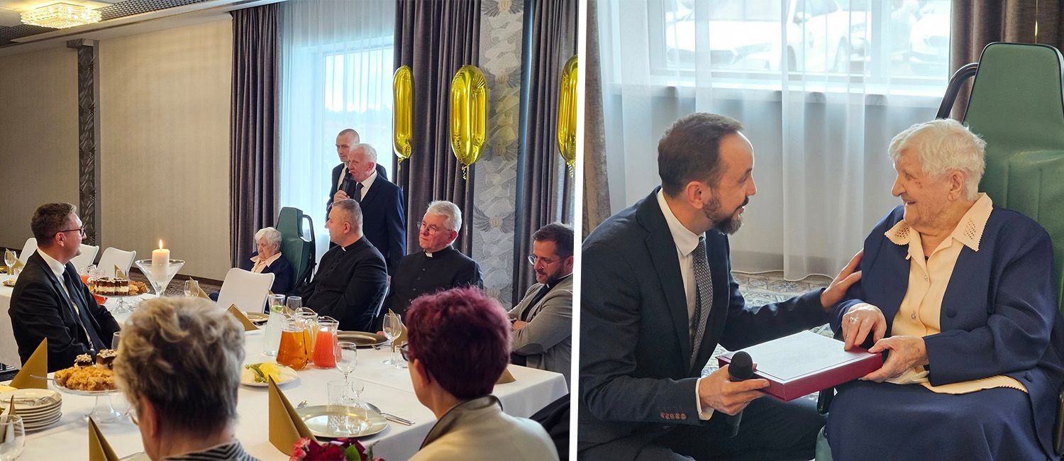 Jubileusz 100 lat życia pani Marii Siemczonek