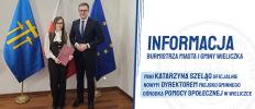 Nowy Dyrektor Miejsko Gminnego Ośrodka Pomocy Społecznej