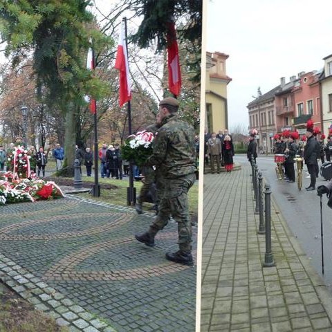 Obchody 105. rocznicy odzyskanie przez Polskę niepodległości z udziałem delegacji Stowarzyszenia „Klub Przyjaciół Wieliczki”.