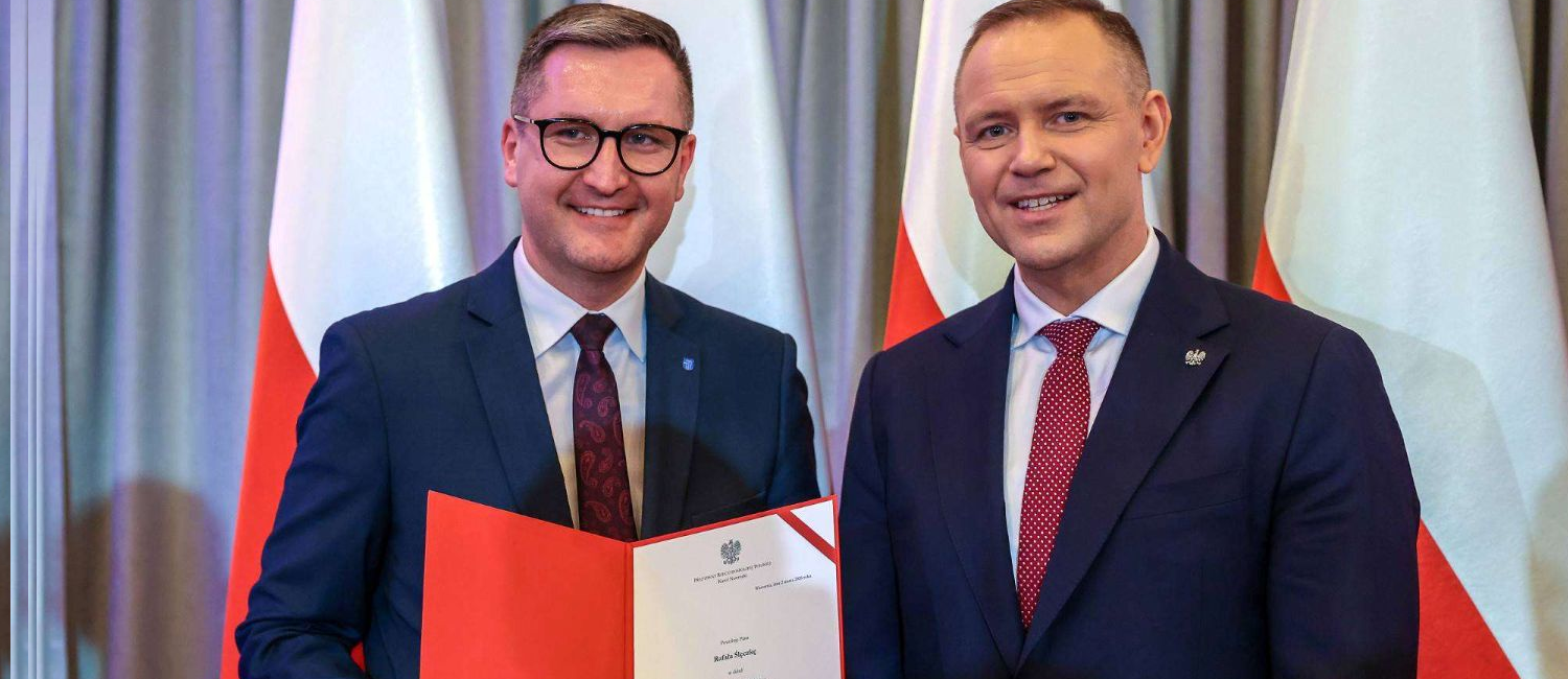 Rafał Ślęczka - Burmistrz Miasta i Gminy Wieliczka powołany do Rady Samorządu Terytorialnego przy Prezydencie RP