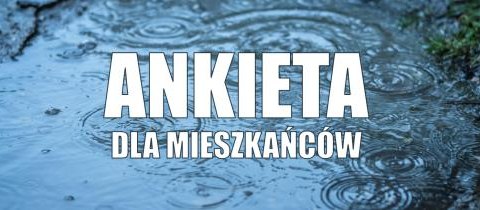 Mała retencja na terenie Gminy Wieliczka – ankieta