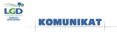Komunikat LGD Powiatu Wielickiego