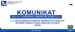 Informacja od Zakładu Gospodarki Komunalnej w Wieliczce