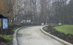 Nowe alejki w Parku Mickiewicza