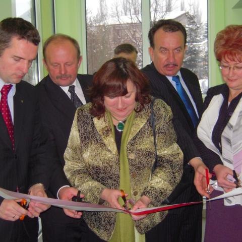 Uroczyste otwarcie inwestycji w ośrodku zdrowia w Wieliczce