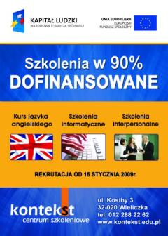 Szkolenia za unijne pieniądze