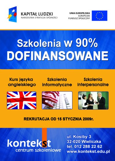Szkolenia za unijne pieniądze