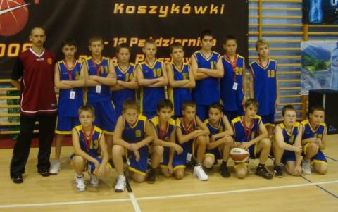 Igrzyska Młodzieży Szkolnej w mini koszykówce chłopców