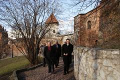 Ambasador USA Victor Ashe z wizytą w Wieliczce
