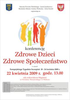 Konferencja Zdrowe Dzieci – Zdrowe Społeczeństwo