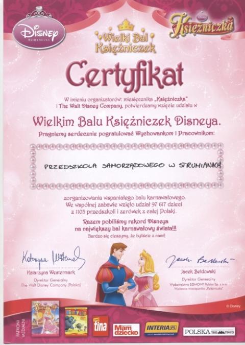 Sukces przedszkola w Strumianach