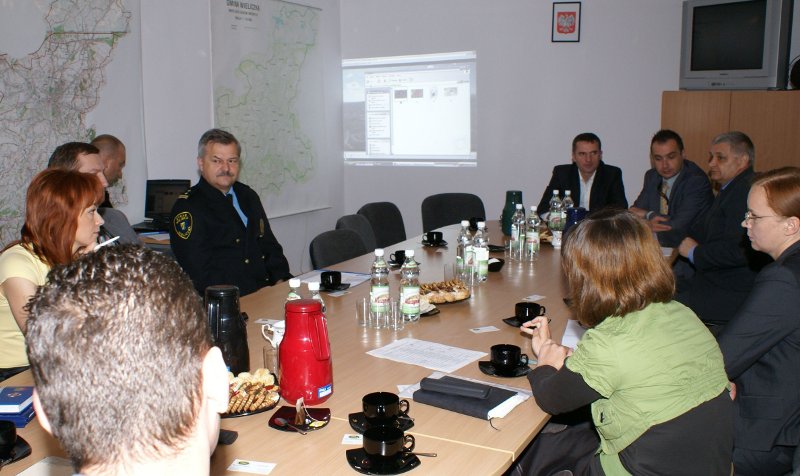 Posiedzenie Miejsko - Gminnego Zespołu Zarządzania Kryzysowego