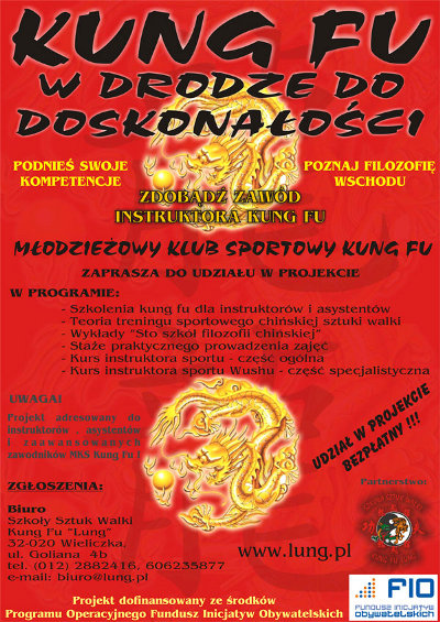 KUNG FU – W DRODZE DO DOSKONAŁOŚCI