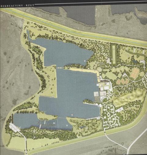 Zwycięski park rekreacyjny w Brzegach