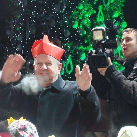 Przedszkolaki kolędowały pod oknem papieskim