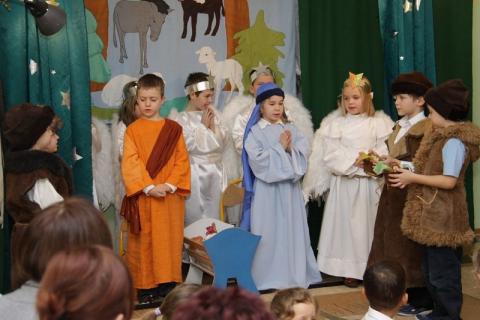 Kolędowanie w przedszkolu w Śledziejowicach