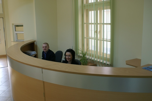 Dziennik podawczy na parterze