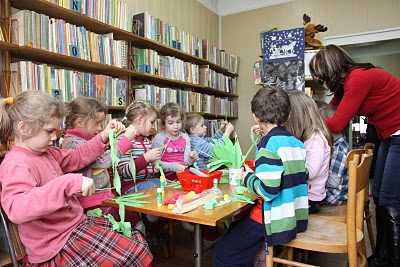 Przedszkolaki w Publicznej Bibliotece w Śledziejowicach