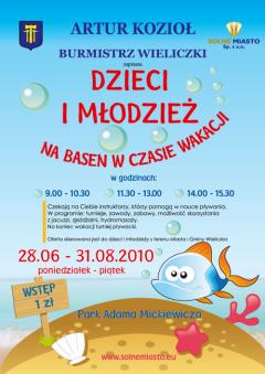 Wakacje na basenie