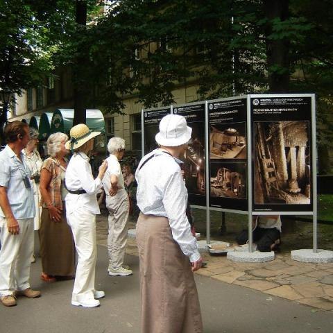 Prezentacja Muzeum na Plantach Krakowskich