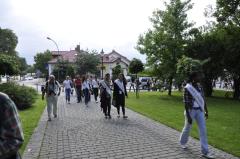 Piękne kobiety w solnym mieście