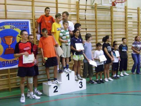 Finał Turnieju tenisa stołowego w Koźmicach Wielkich