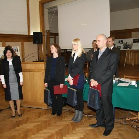 Nagrodzeni podczas sesji