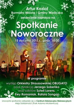 Zapraszamy na Spotkanie Noworoczne!