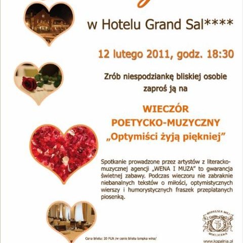 Romantyczny wieczór w Hotelu Grand Sal****