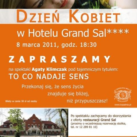 Dzień Kobiet w Hotelu Grand Sal****