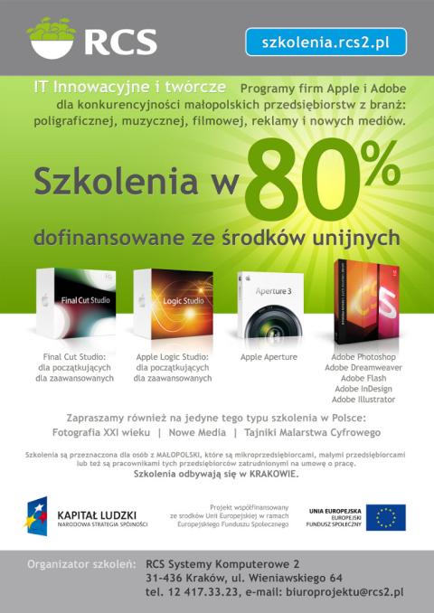 Szkolenia “IT Innowacyjne i Twórcze”