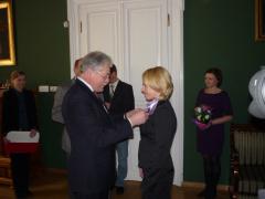 Medal „Zasłużony dla Kultury Polskiej” dla Elżbiety Gawor