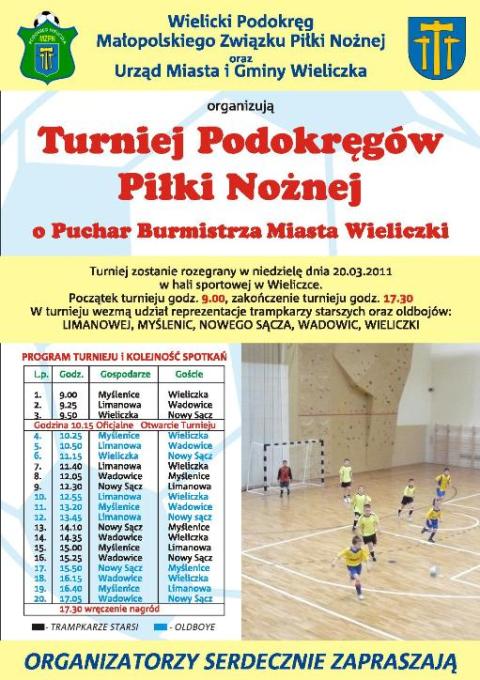 Turniej Podokręgów Piłki Nożnej o Puchar Burmistrza Wieliczki