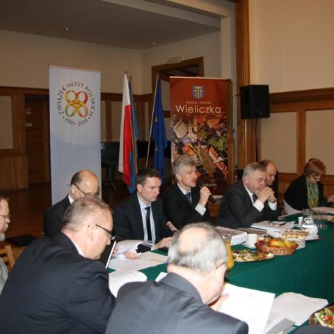 VIII Spotkanie Miast i Gmin Papieskich oraz posiedzenie Zarządu ZMP w Wieliczce