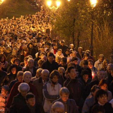 Droga Krzyżowa ulicami Wieliczki