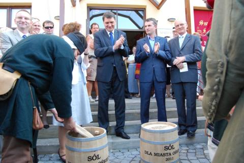 Z wielicką solą do Oświęcimia