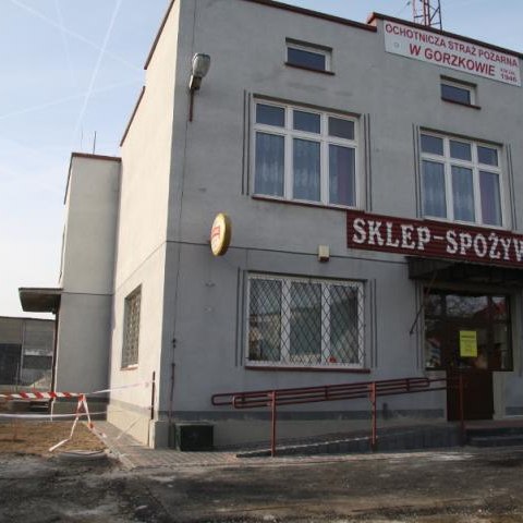Modernizacja remizy strażackiej w Gorzkowie