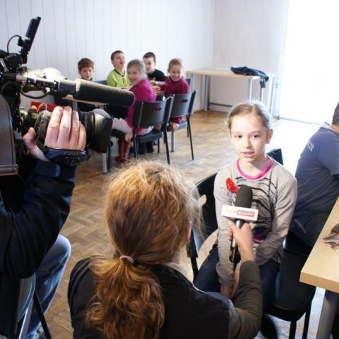 TVP w wielickiej bibliotece