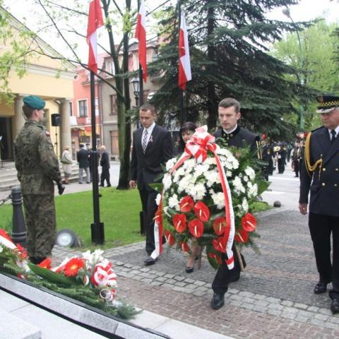 Uroczystości 3 maja w Wieliczce