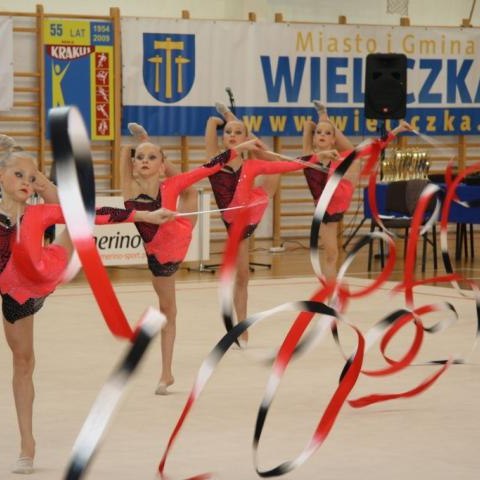 Mistrzostwa Polski w gimnastyce artystycznej w Wieliczce