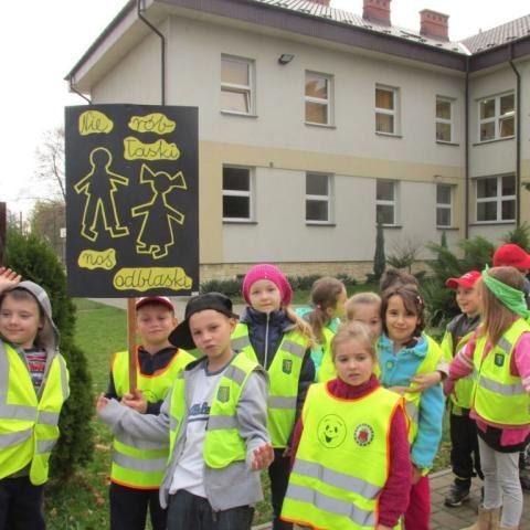 "Odblaskowa Szkoła" w Węgrzcach Wielkich