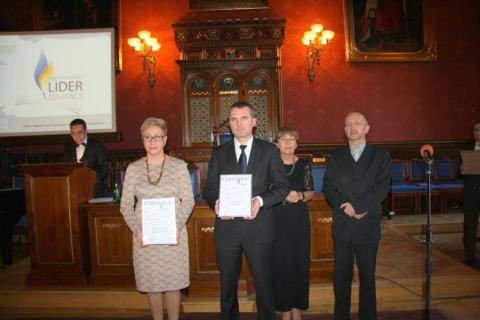 Certyfikat „Samorządowy Lider Edukacji” dla Wieliczki