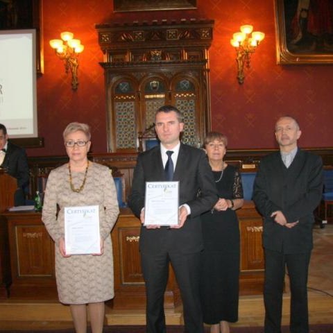Certyfikat „Samorządowy Lider Edukacji” dla Wieliczki