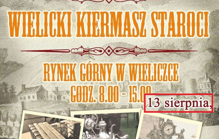 Wielicki Kiermasz Staroci