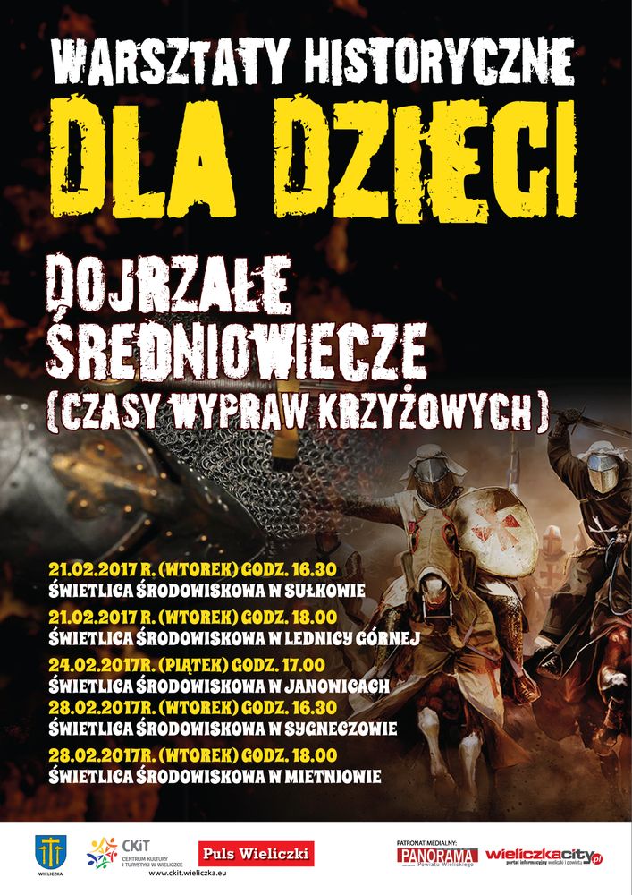 Utwór W Którym Wydarzenia Historyczne łączą Się Z Magicznymi Warsztaty historyczne dla dzieci w świetlicach środowiskowych