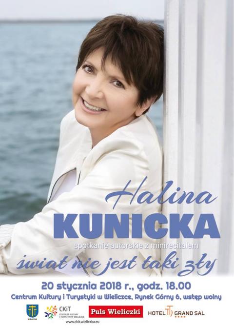 Halina Kunicka: spotkanie autorskie połączone z minirecitalem