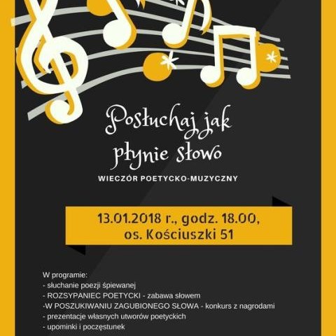 Posłuchaj jak płynie słowo