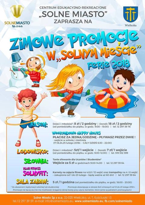 Zimowe Promocje w „Solnym Mieście”