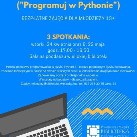("Programuj w Pythonie")